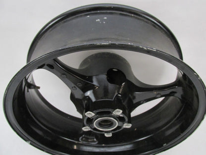 Enkei Motorcycle 3 Spoke Tri Spoke 17 X 5.5" Black Rear Wheel Rim