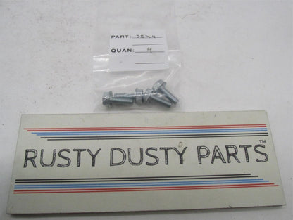Lot of 4 Harley-Davidson Genuine NOS Flange Screws 3574