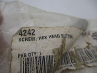 Harley Davidson Genuine NOS Hex Head Button Screw 4242