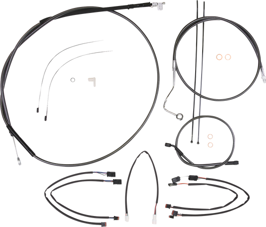 Magnum Black Pearl Designer Handlebar Installation Kit 4871022