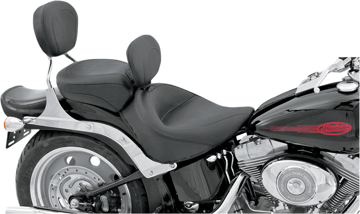 Mustang Vintage Wide Solo Seat with Removable Backrest 79530
