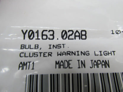 Harley Buell Genuine NOS Bulb Instrument Cluster Warning Light Y0163.02AB