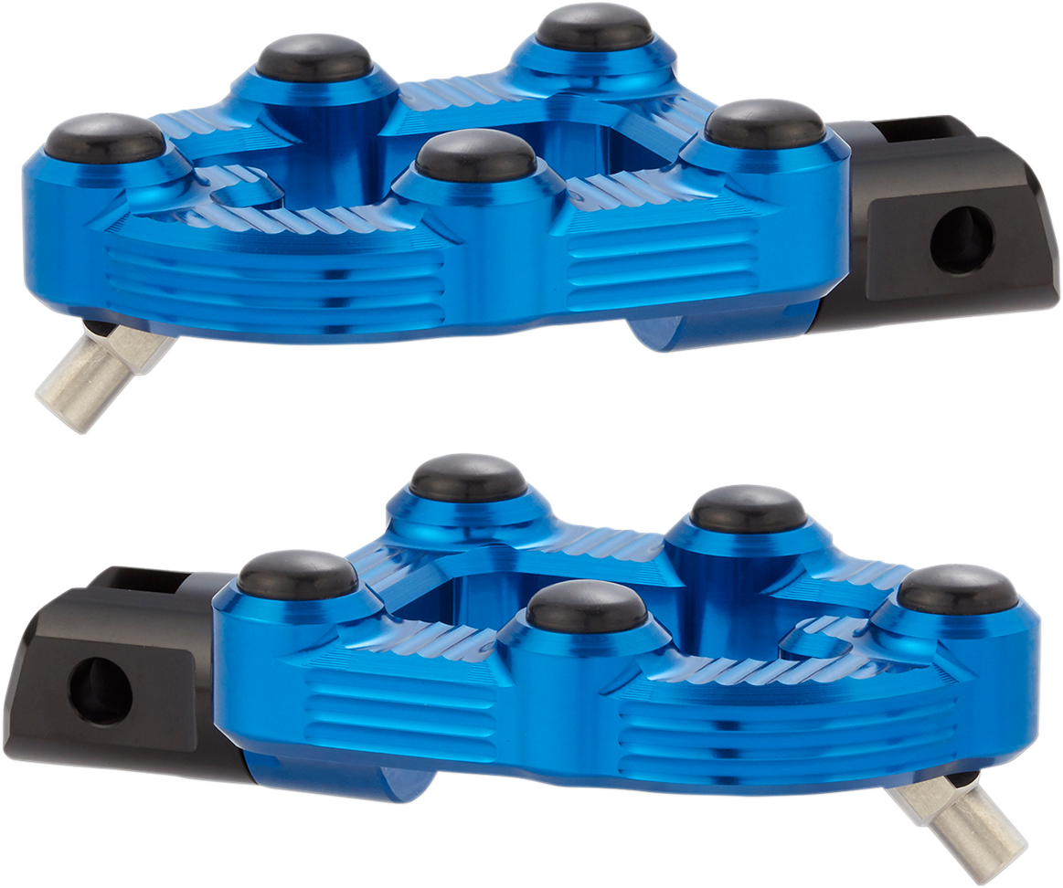 Arlen Ness MX Footpegs Blue 07-903