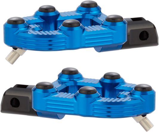 Arlen Ness MX Footpegs Blue 07-903