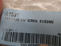 Harley Buell Genuine NOS Hex Head Cap Screw 6183Y