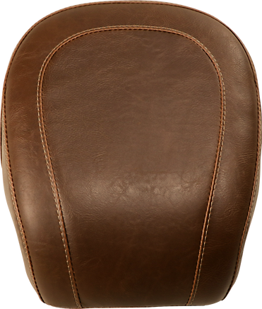 Mustang Wide Tripper Solo Seat Brown Stitched 83030