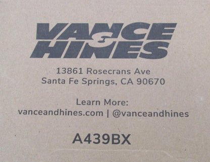 Vance & Hines NOS VO2 X Black Air Cleaner Intake Kit VH7169 42061