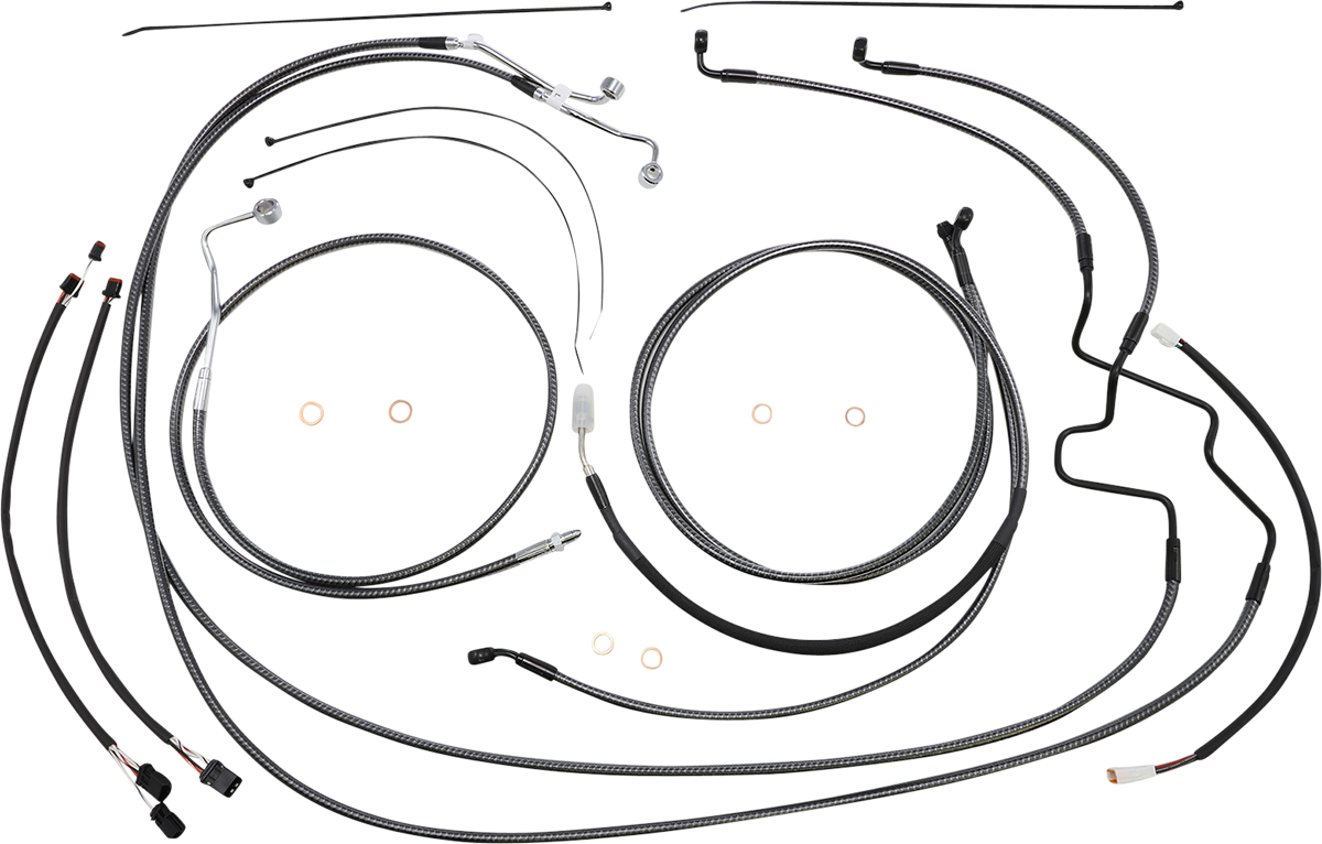 Magnum KARBONFIBR Designer Handlebar Installation Kit 787872