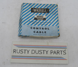 Wassell NOS Waterproof Control Clutch Cable ACHS Trials WEW-184