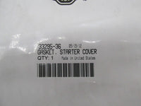 Harley Davidson Genuine NOS Starter Cover Gasket 33295-36