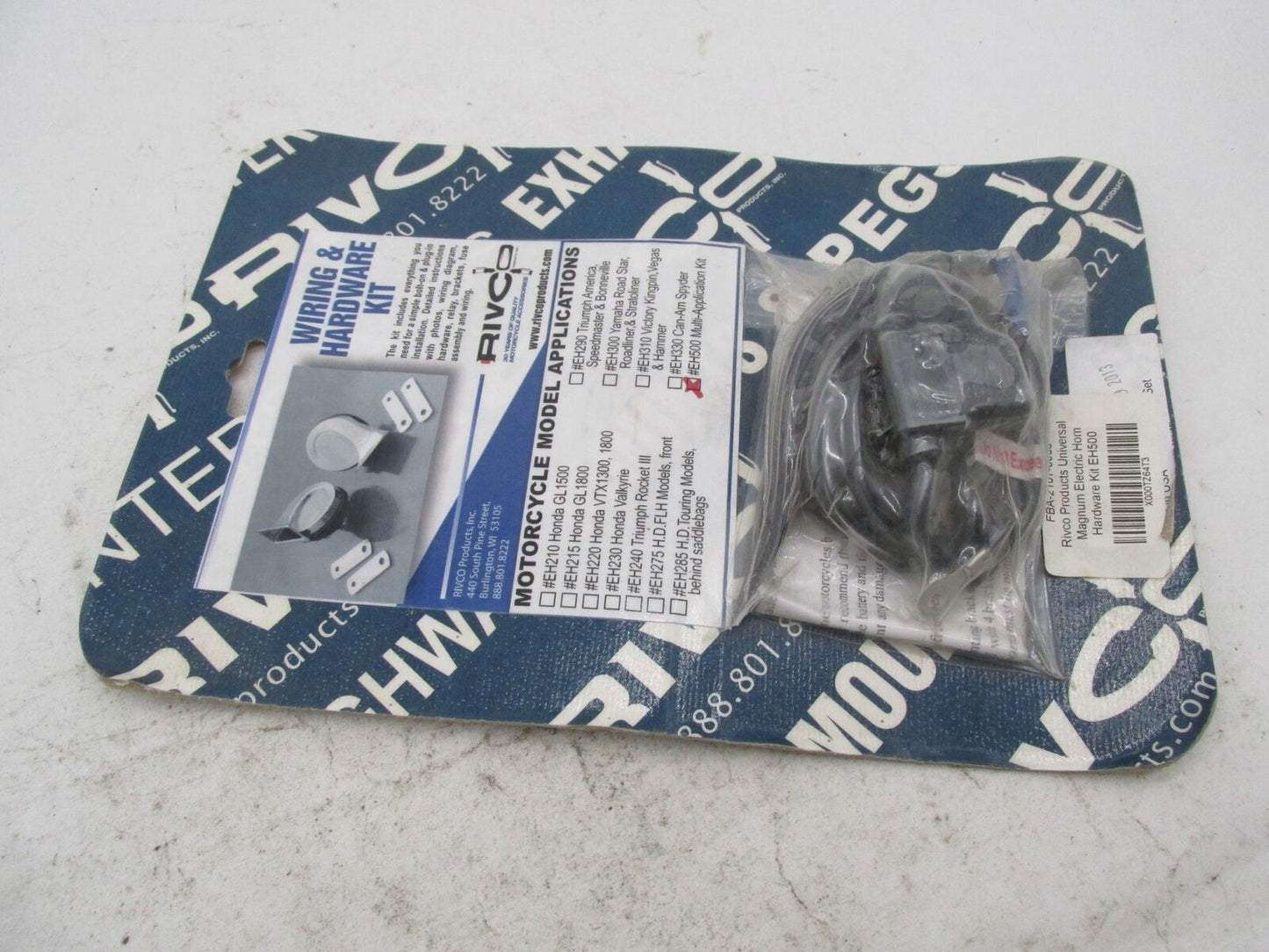 Rivco Wiring and Hardware Multi Application Magnum Horn Installation Kit EH500