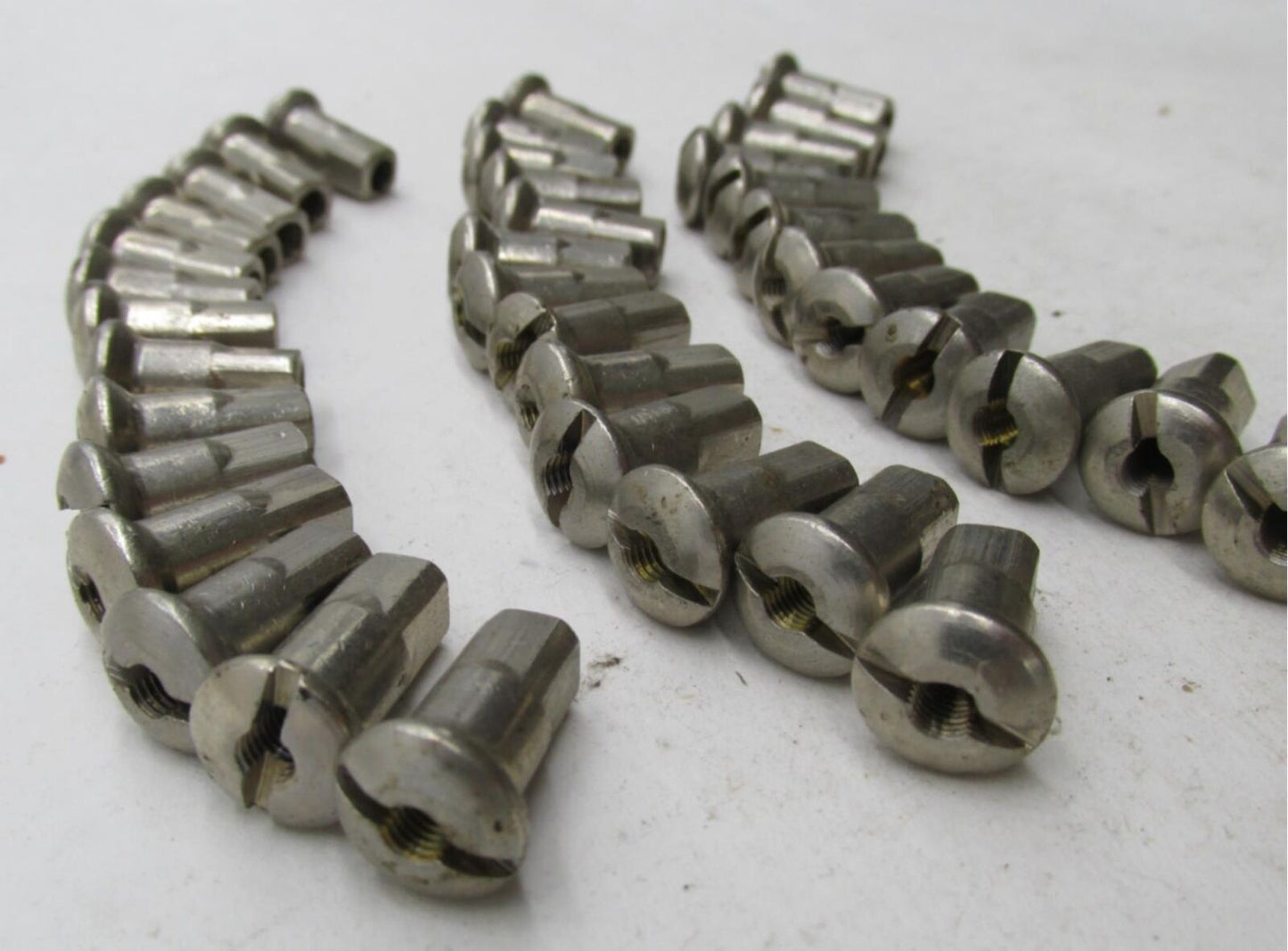 Lot of 39 Harley Davidson Genuine NOS Aermacchi Wheel Rim Spoke Nipples