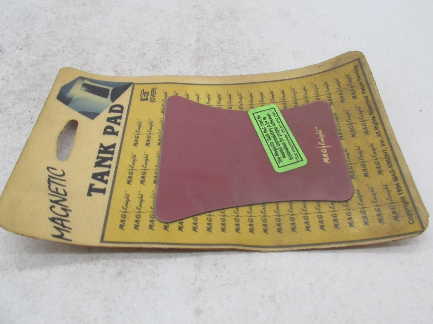 Mag Knight Universal Motorcycle Magnetic Tank Pad MK-UNIV-RED