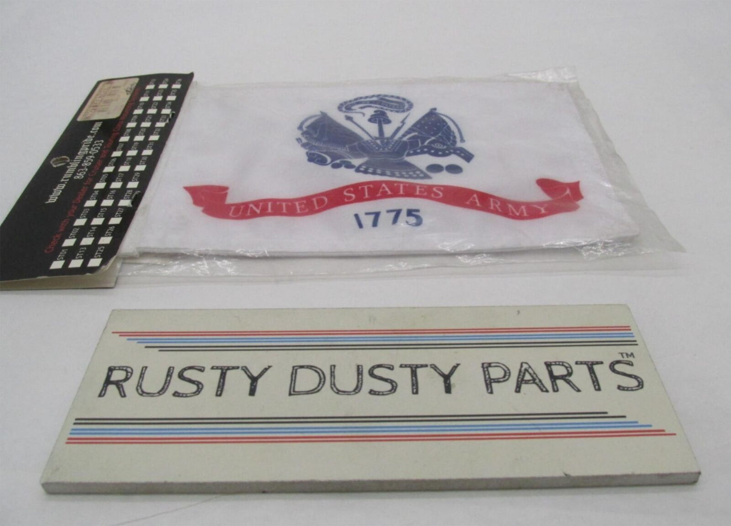Rumbling Pride 6" X 9" 1775 USA Army Universal Motorcycle Flag