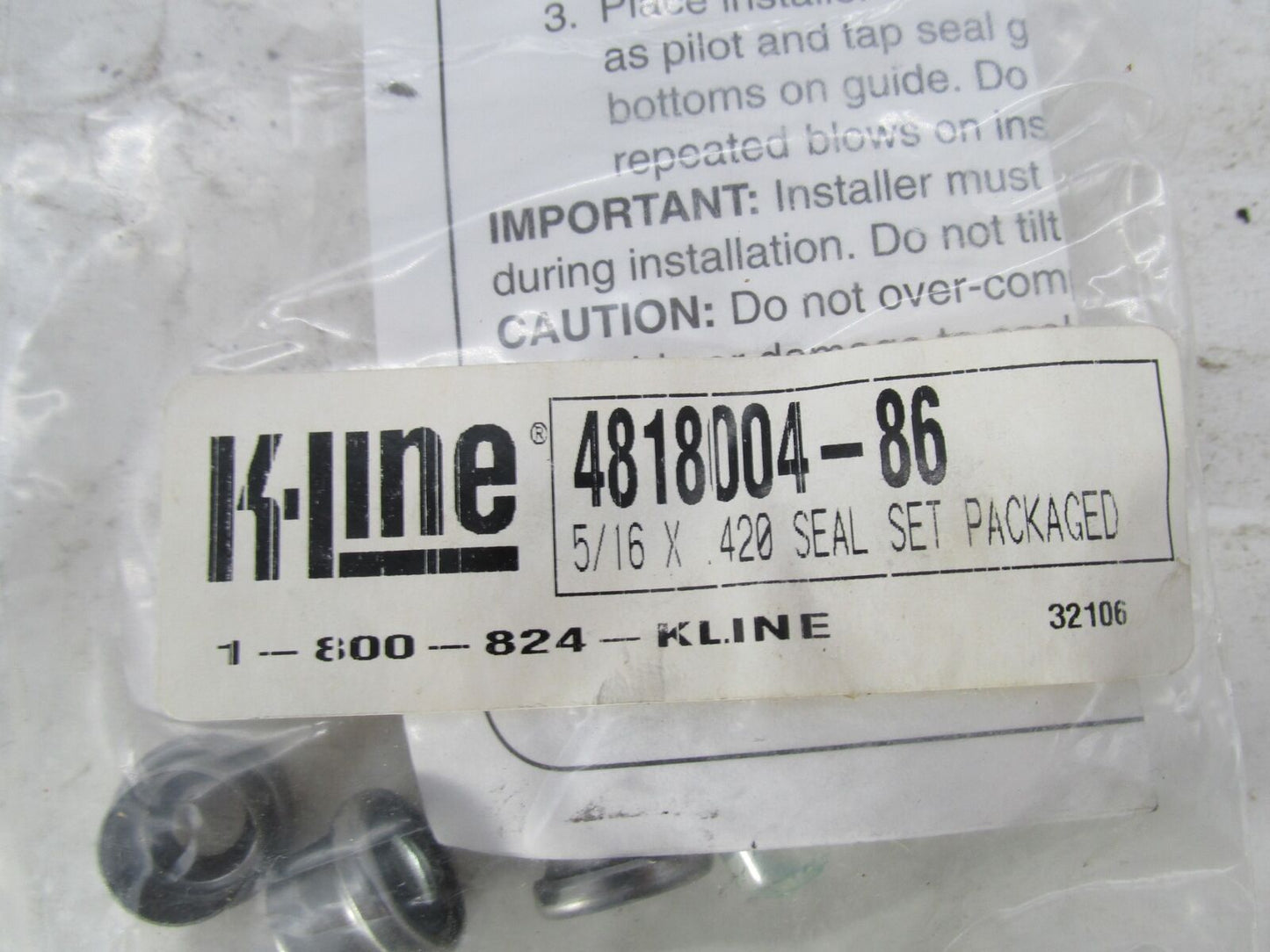 Harley-Davidson NOS K-Line Valve Stem Seals Seal Kit 4818004-86