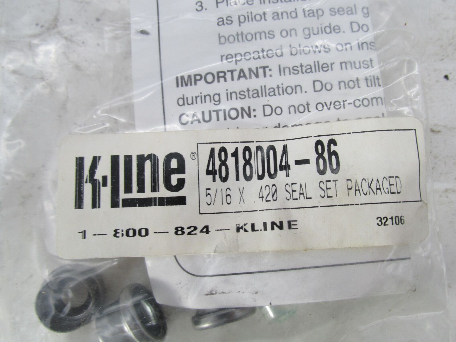 Harley-Davidson NOS K-Line Valve Stem Seals Seal Kit 4818004-86