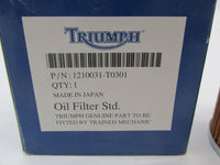 Triumph Genuine NOS Oil Filter 1210031-T0301