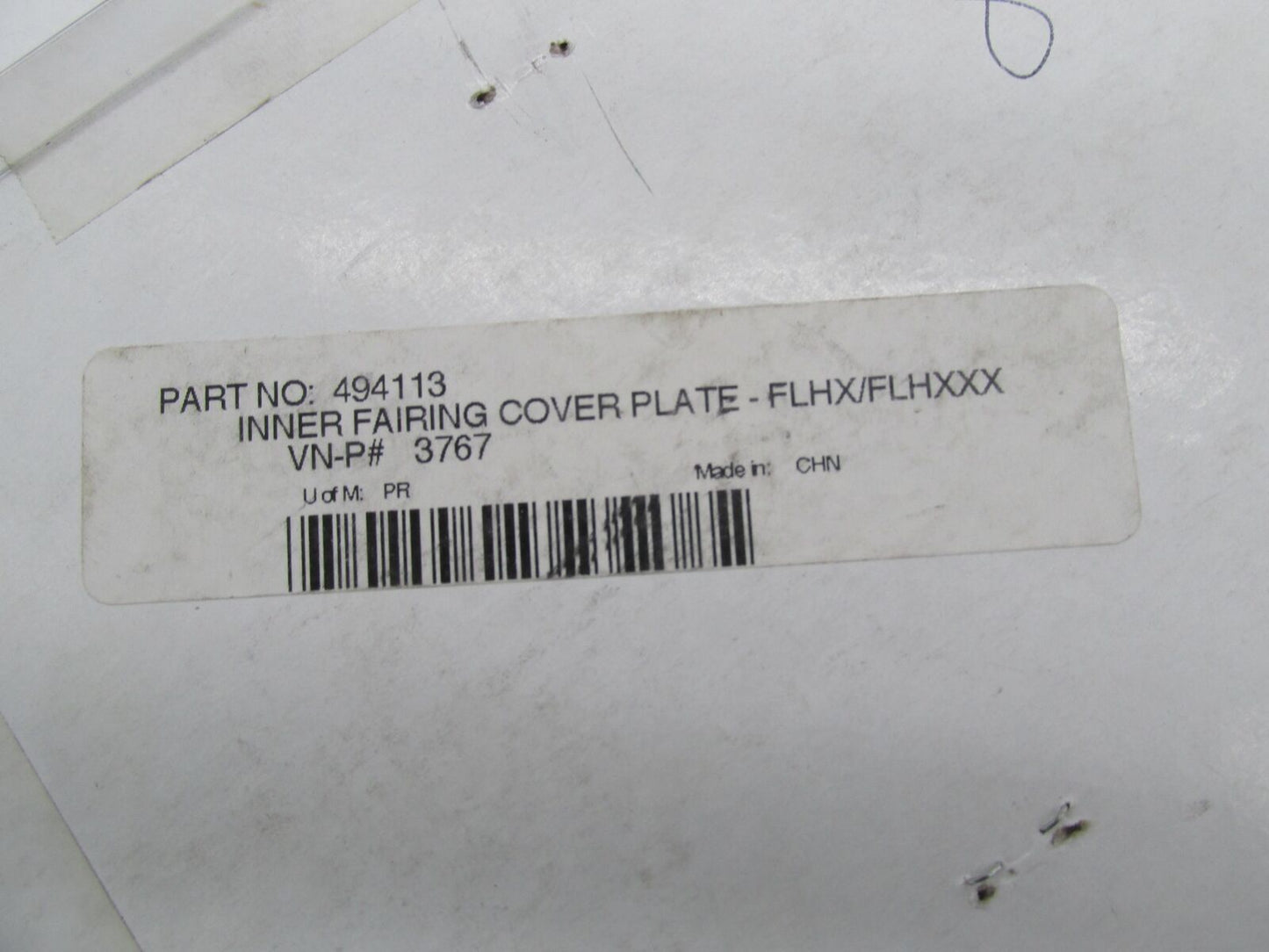 Harley Davidson Kuryakyn 06+ Street Glide FLHX Inner Fairing Cover Plate 3767