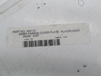 Harley Davidson Kuryakyn 06+ Street Glide FLHX Inner Fairing Cover Plate 3767