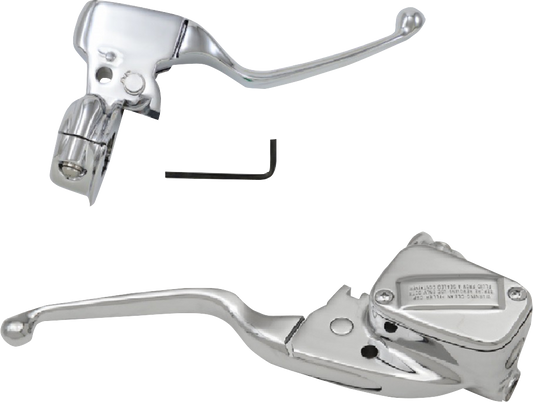 Drag Specialties Brake/Clutch Lever Assembly Chrome 0610-2199