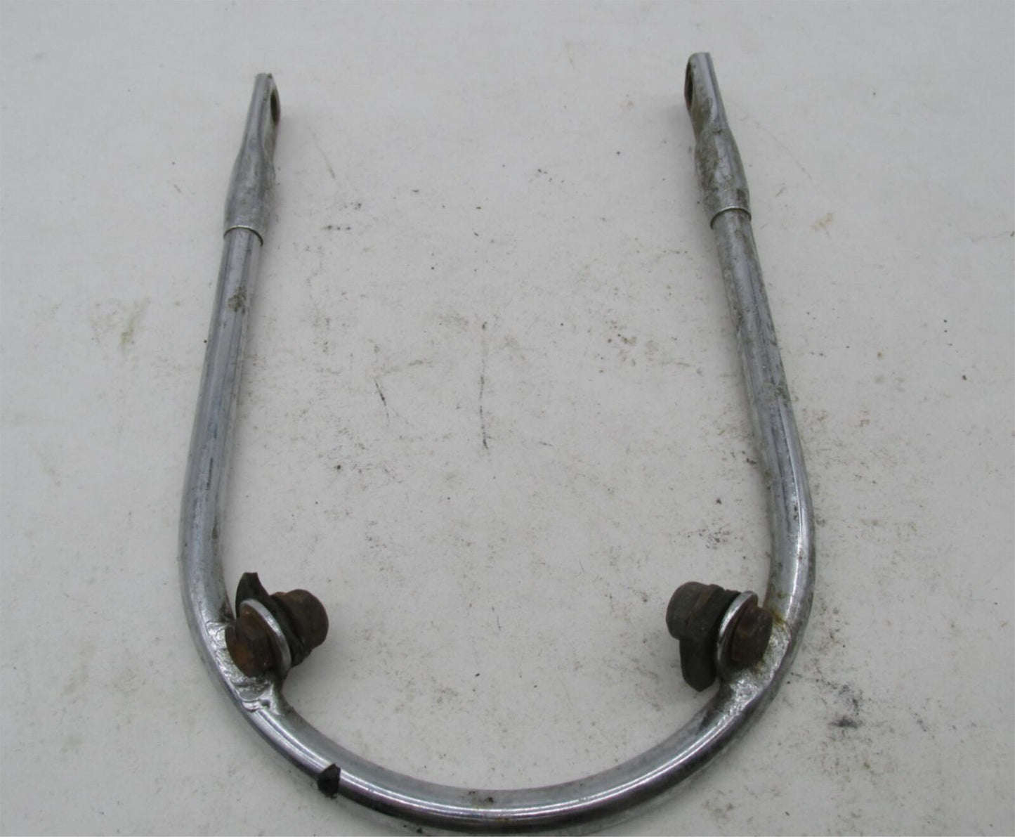 Vintage Original Triumph BSA 8.5" x 5.5" Chrome Fender Brace Bracket Holder