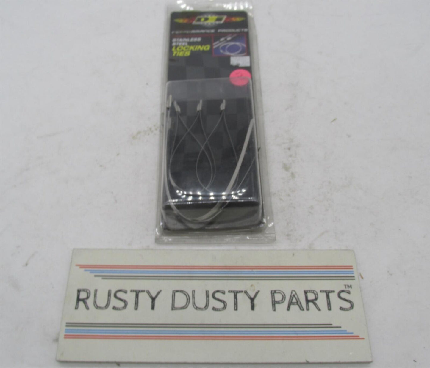 Lot of 4 Design Engineering Stainless Steel Locking Ties