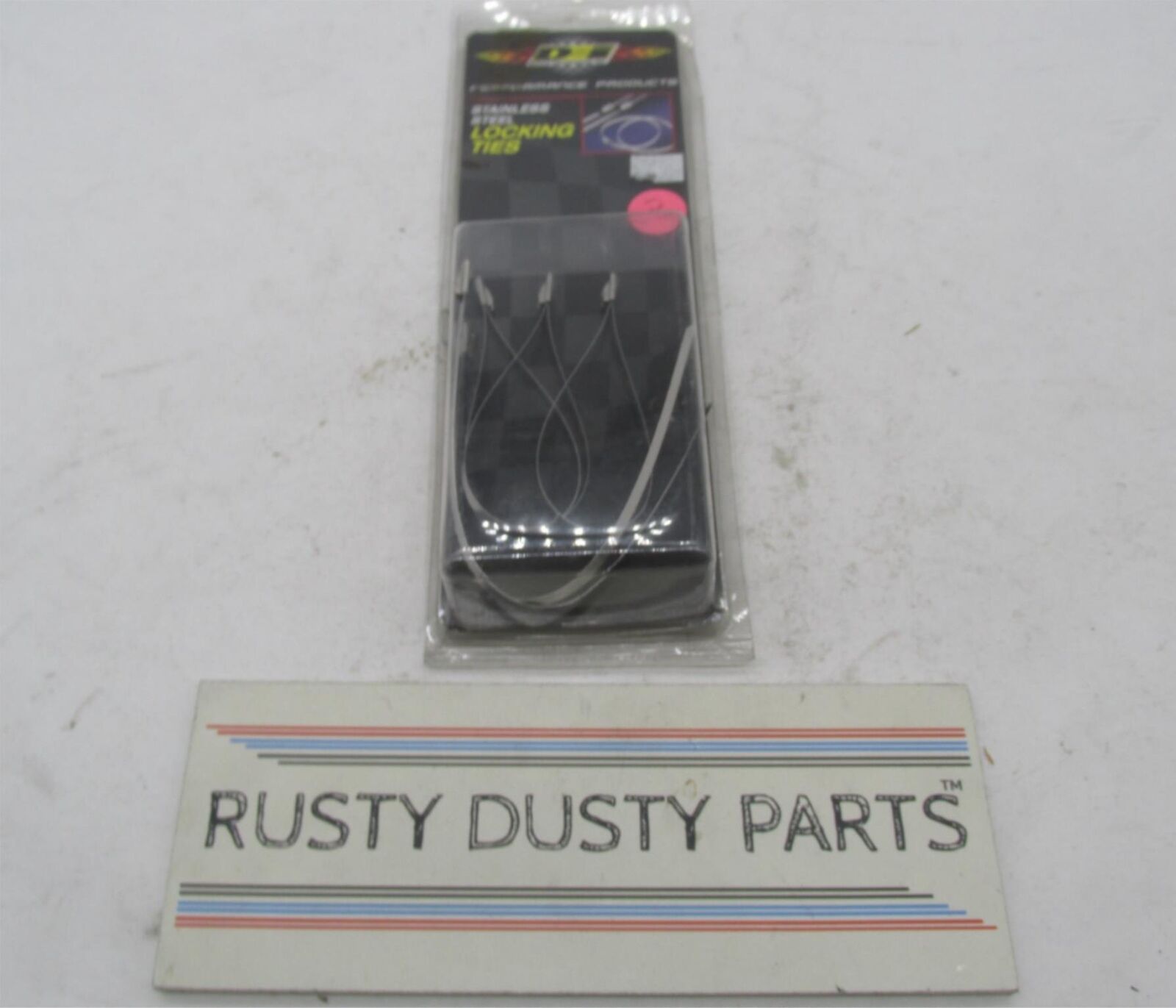 Lot of 4 Design Engineering Stainless Steel Locking Ties