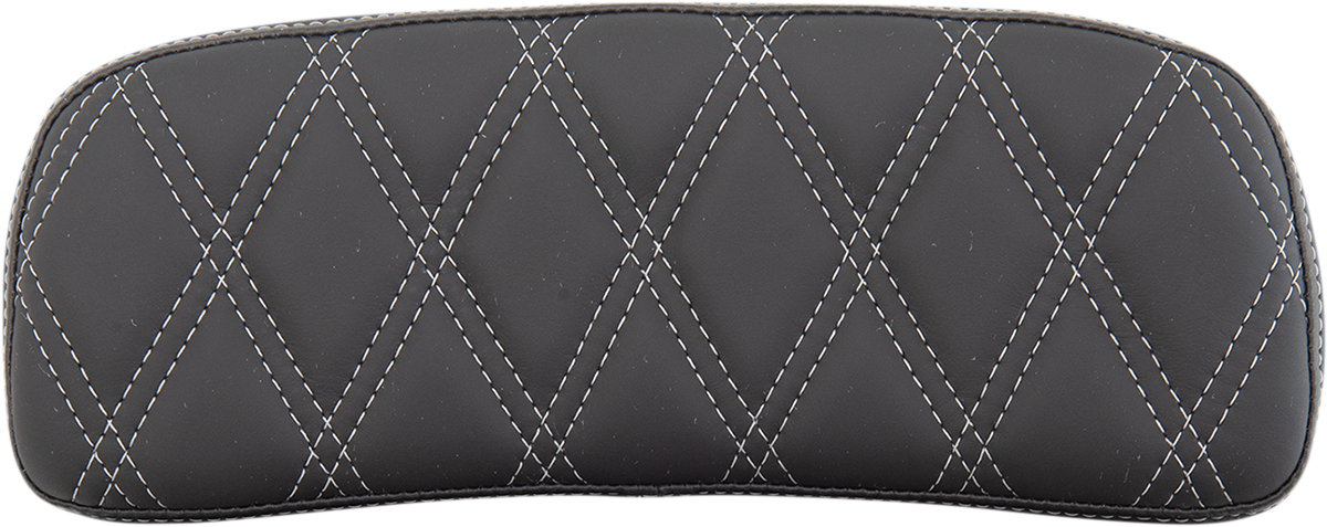 Drag Specialties Chopped Tourpak Pad Silver 0822-0433