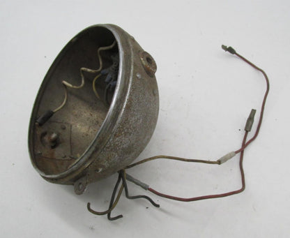 Vintage Chopper Bobber Harley Triumph BSA Chrome 6" Headlight Bucket Housing