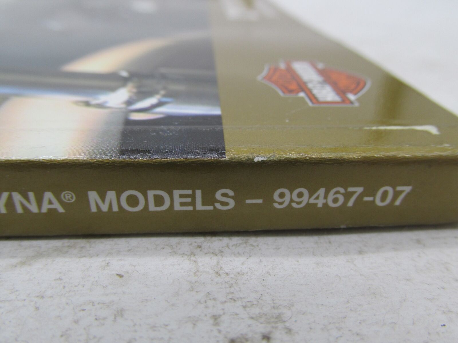 Harley-Davidson Official Factory 2007 Dyna Owner's Manual 99467-07