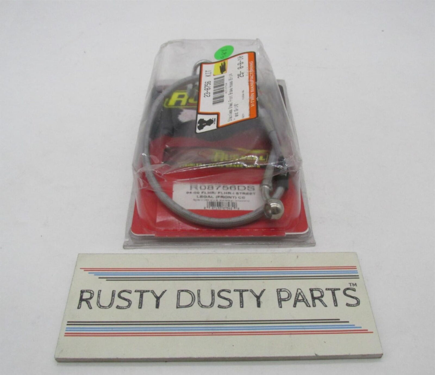 Harley Davidson Russell Stainless Steel Front Brake Hoses R08756DS 43350-96