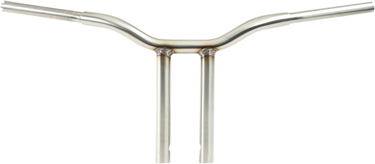 LA Choppers Kage Fighter Welded Straight-Riser Handlebar 14" LA-7337-14SS