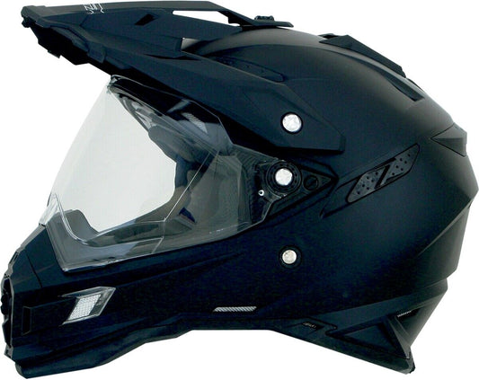 AFX FX-41DS Solid Helmet Flat Black XL 0110-3740