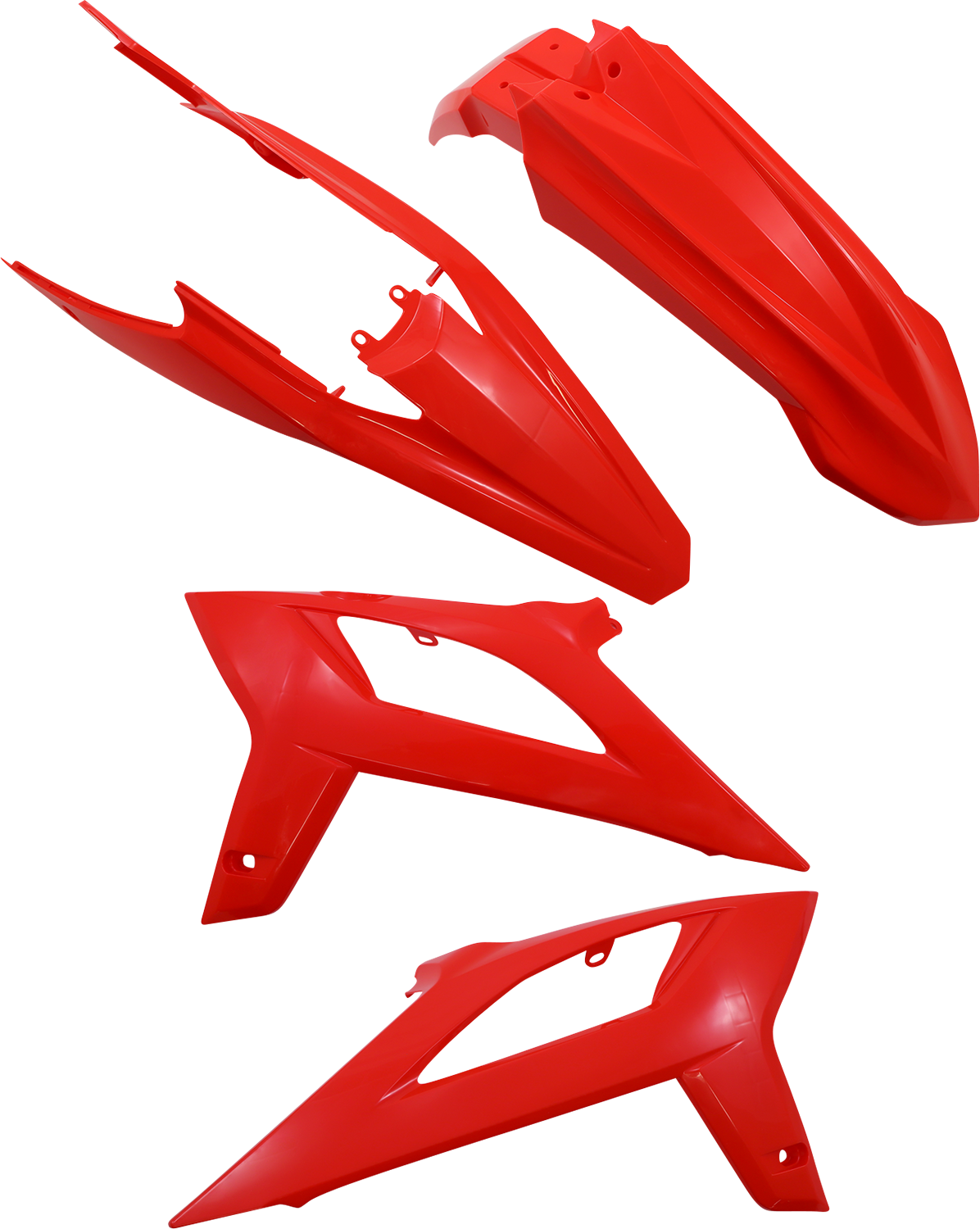 Acerbis Standard Body Replacement Plastic Kit Red 2936270004