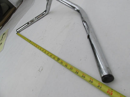 Set of Harley Davidson 1" Chrome 5.5" Center Rise T-Bars Handlebars