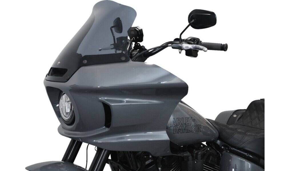Klock Werks Flare Windshields Black KWW-02-0611