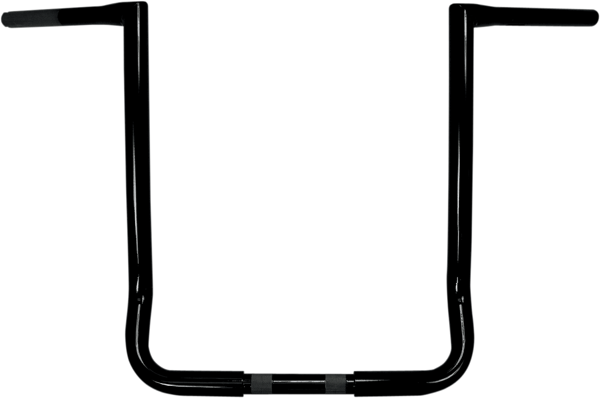 LA Choppers 1 1/4in. Twin Peaks Touring Handlebar Black LA-7361-18B