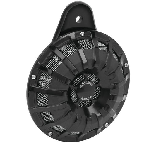 Arlen Ness Horn Cover Black 15-Spoke 70-262