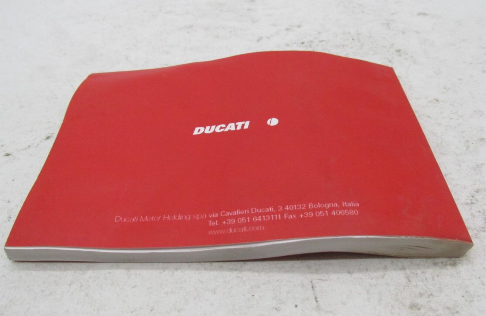 Ducati Official Factory 2008 Motorcycle World Dealer Guide Book