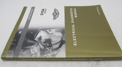 Harley-Davidson Official Factory 2003 Dyna Electrical Diagnostic Manual 99496-03