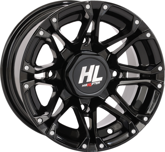 High Lifter HL3 Wheel 12x7 - 4/110 - 2+5 (-47 mm) Gloss Black 12HL03-1211