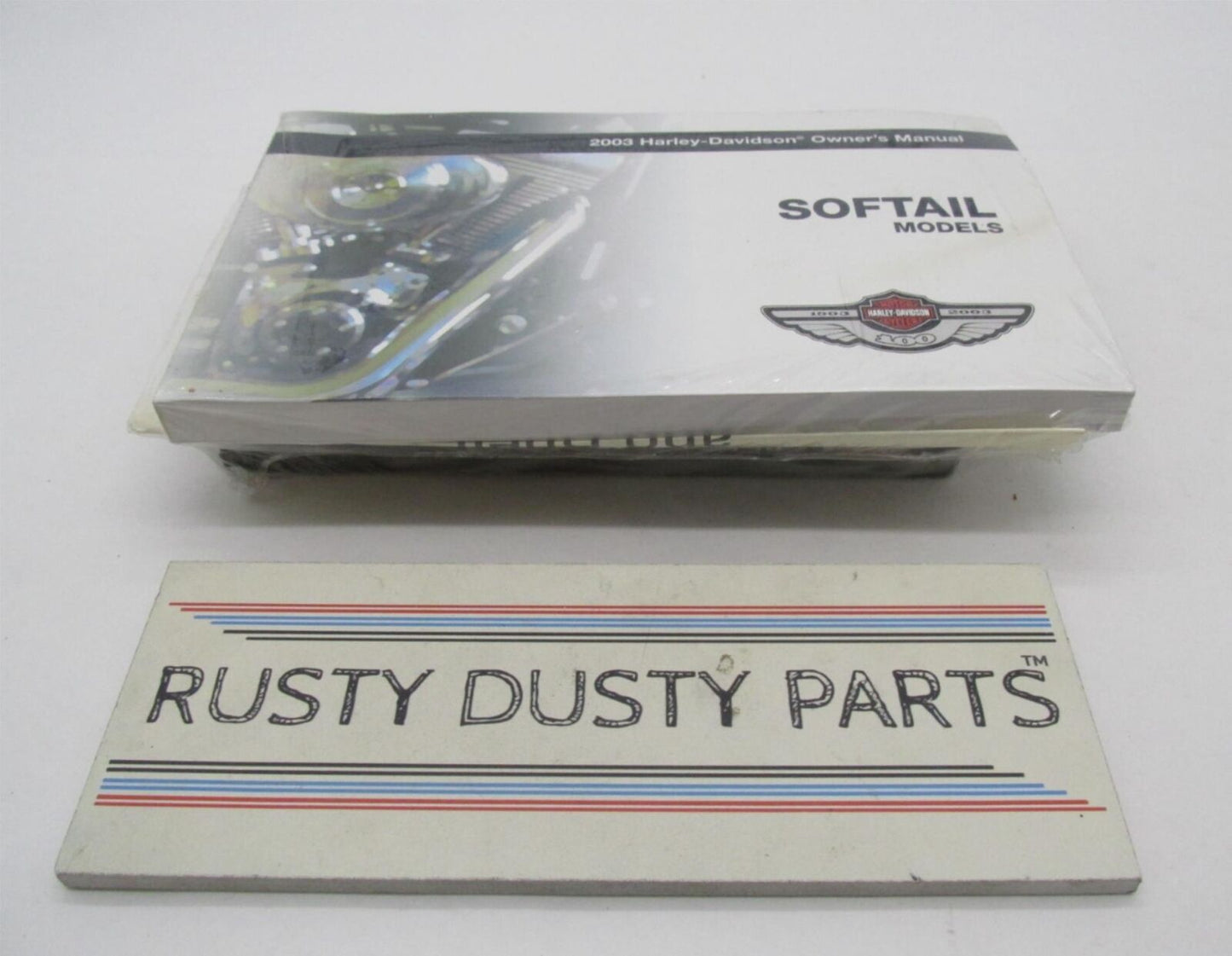 Harley Factory 2003 100th Anniversary Softail Owner's Manual 99588-03D 99469-03
