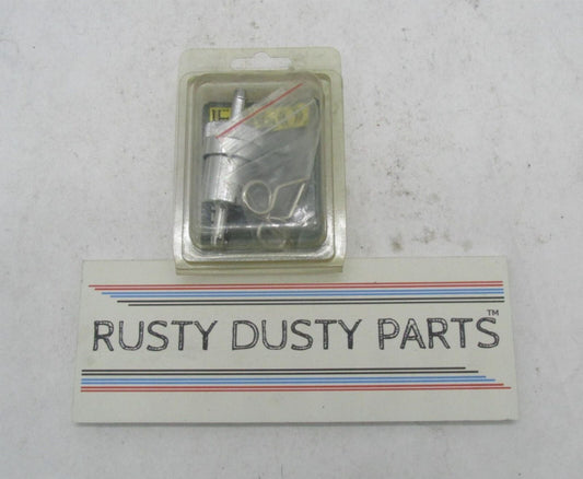 Emgo Motorcycle 1/4" Chrome Universal Fuel Filter 14-34461