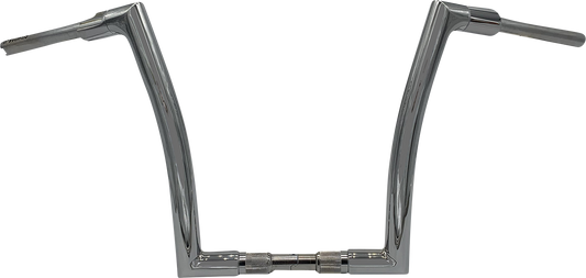 Fat Baggers, Inc. 1-1/2" EZ Install Flat Top Handlebar 14" Chrome 618014