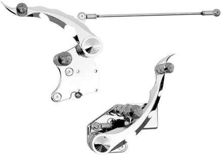 Accutronix Tribal Forward Controls with Master Cylinder FC106-SLC