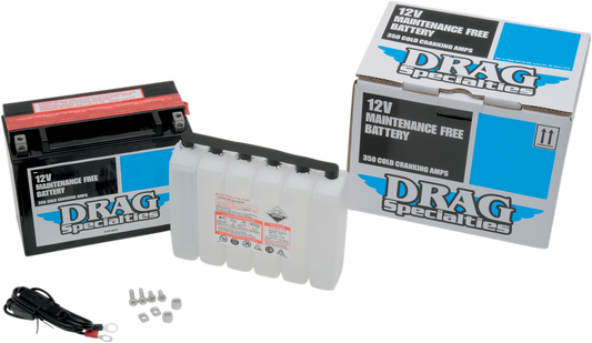 Drag Specialties AGM Maintenence-Free Battery YTX24HL-BS 2113-0212