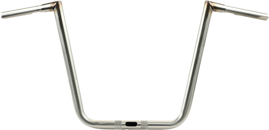LA Choppers 1-1/4" Hefty Twin Peaks Handlebar 16" Stainless LA-7312-66SS