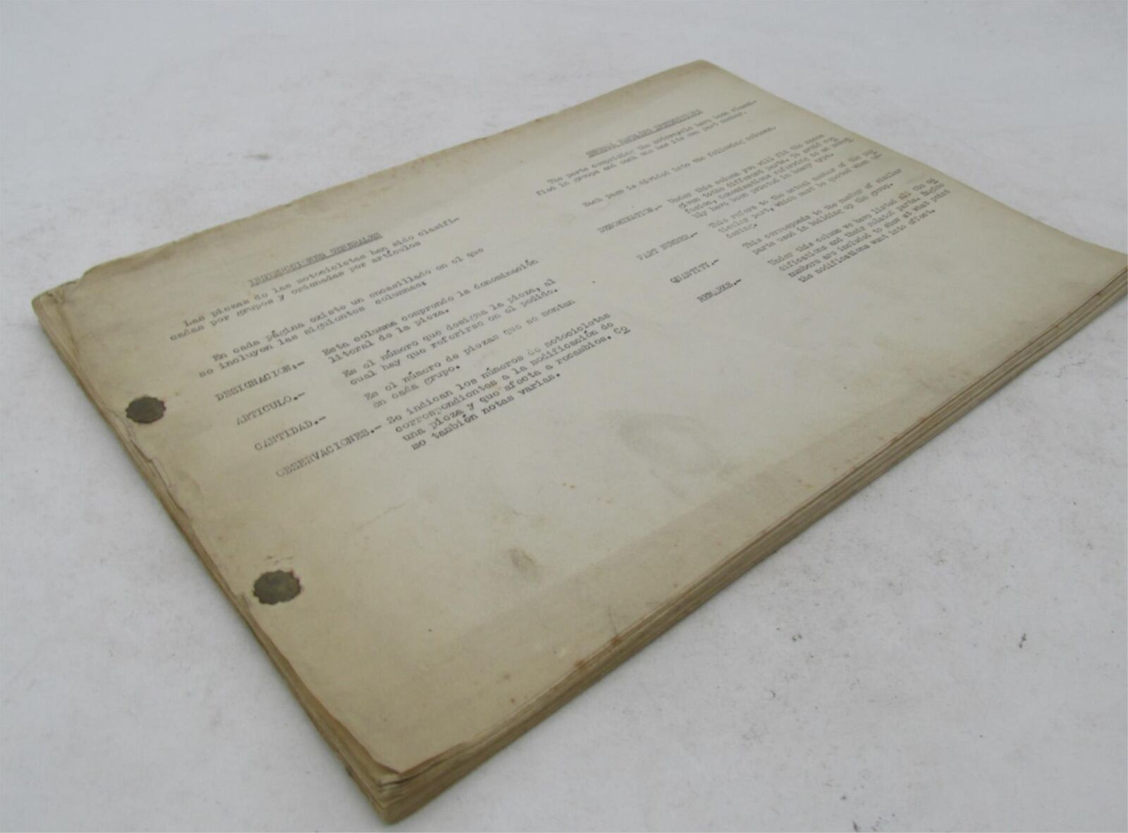 Bultaco Factory 1971 Bultaco Matador Mk4 Motorcycle Catalog Parts List