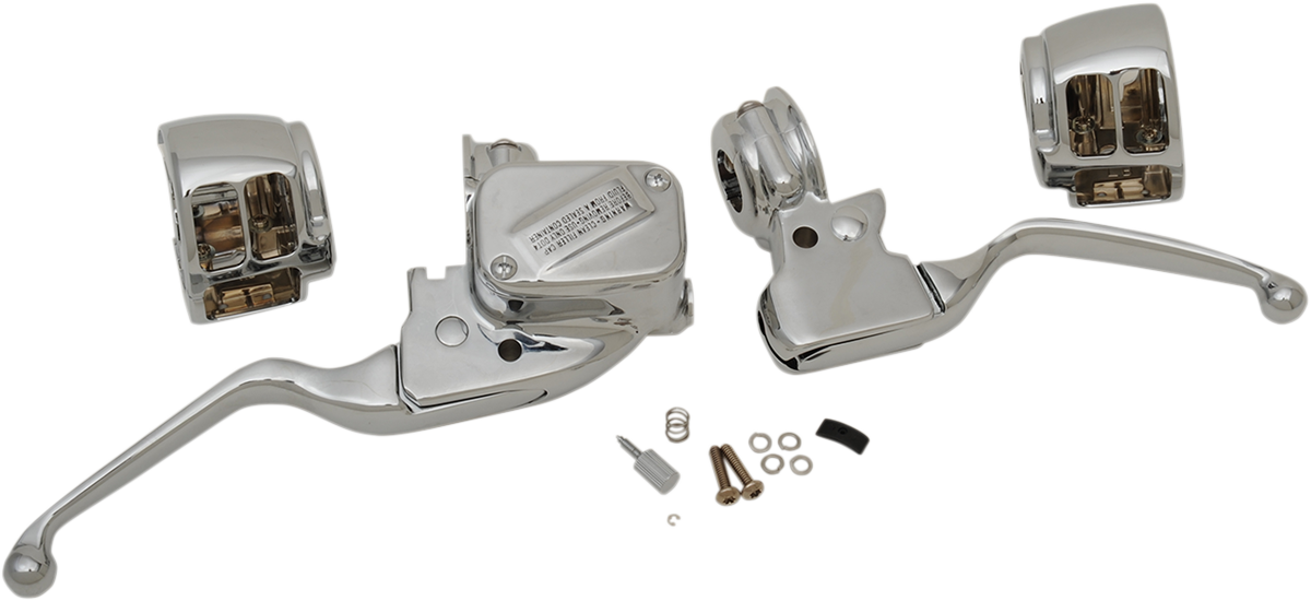 Drag Specialties Handlebar Control Kit Chrome 0610-1679