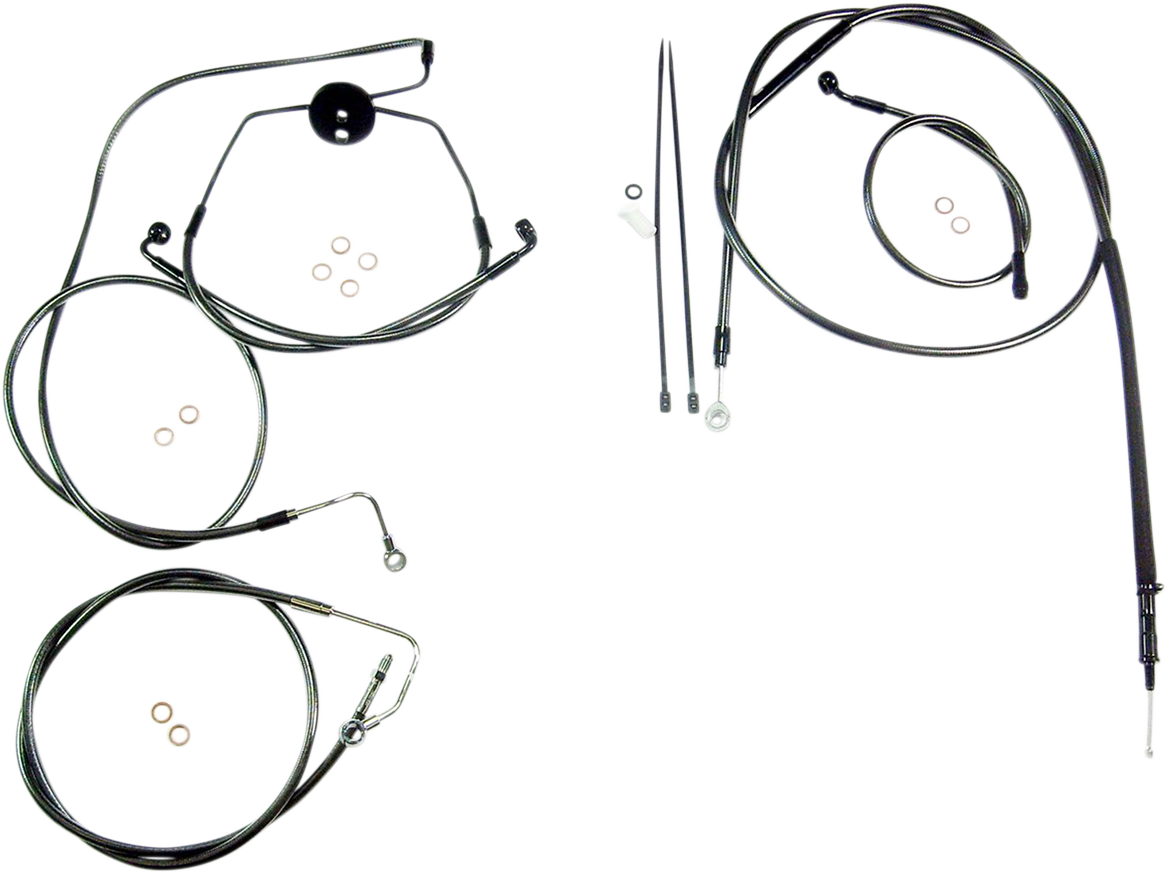 Magnum Designer Handlebar Installation Kits 10" Ape 487314